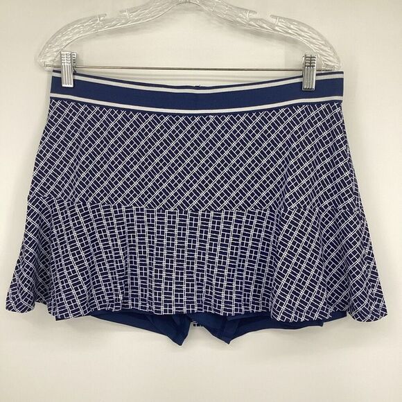 Ladies Peter Millar Athletic Skort - NEW Navy/white XL - Picture 1 of 5
